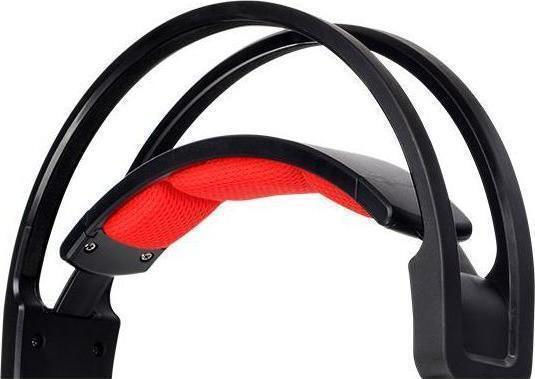 Thermaltake CRONOS AD Über Ohr Gaming-Headset mit Verbindung 3,5mm / USB Schwarz