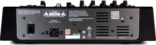Allen & Heath ZEDi10FX Αναλογική Κονσόλα 10 Καναλιών με Phantom Power & 4 Εισόδους XLR