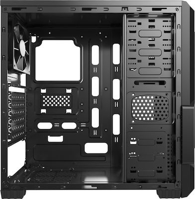 Aerocool VS-1 Window Midi Tower Компютърна кутия Черен