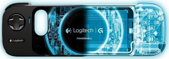 Logitech Powershell Controller Ενσύρματο για iOS Μαύρο