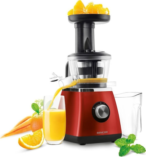 Sencor SSJ4042RD Slow Press Juicer 400W Red