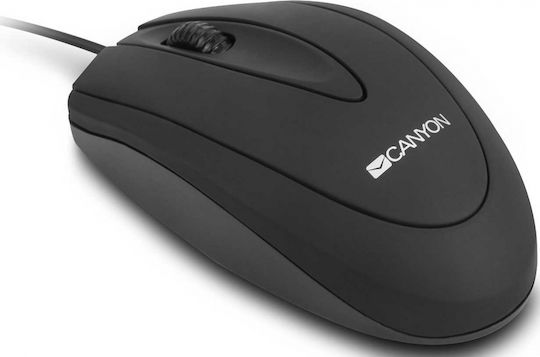 Canyon CNE-CMS1 Cu fir Mouse Negru