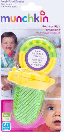 Munchkin Fabric Baby Mesh Feeder Fresh Feeder for 6+ months Green /Green