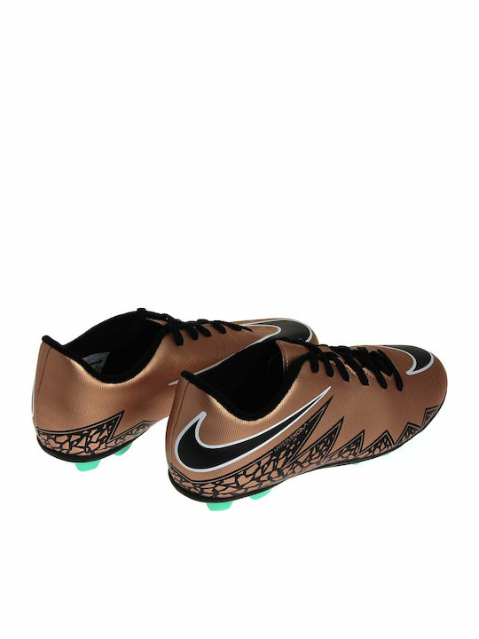 Παιδικά Ποδοσφαιρικά Παπούτσια  Jr. Hypervenom Phade FG-R με Τάπες Χρυσά