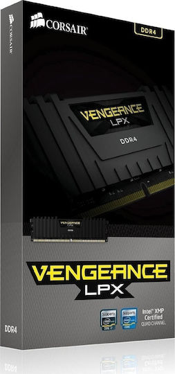 Corsair Vengeance LPX DDR4 με Module 1x16GB και Ταχύτητα 2400 για Desktop