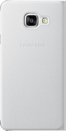 Samsung Book Piele artificială Alb (Galaxy A3 2016) GWW