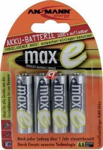 Ansmann Επαναφορτιζόμενες Μπαταρίες AA Ni-MH 2100mAh 1.2V 4τμχ