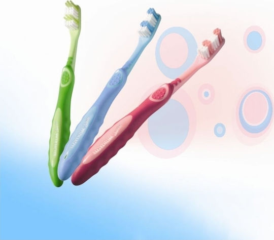 Elgydium Junior Children's Toothbrush for 7+ Years Green