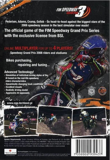 FIM Speedway Grand Prix 3 PC Game