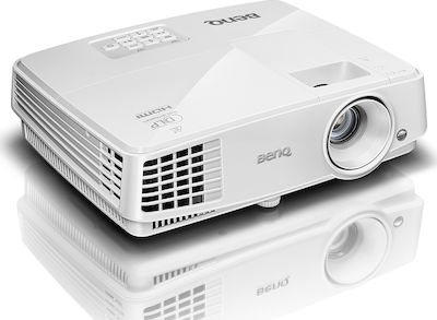 BenQ MS527 Projector Τεχνολογίας Προβολής DLP (DMD) με Φυσική Ανάλυση 800 x 600 και Φωτεινότητα 3300 Ansi Lumens Λευκός