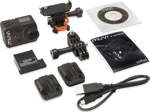 Veho K-1 Action Camera Full HD (1080p) και Wi-Fi Μαύρη