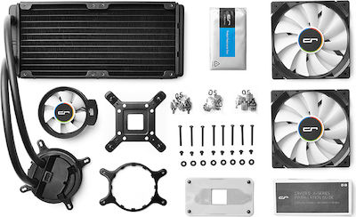 Cryorig A40 Ultimate Wasserkühlungssystem für Prozessoren Doppelter Ventilator 120mm für Socket / / / /1/2/0/0/ /1/1/5/x/ Schwarz