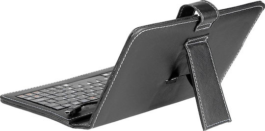 Tracer 7" Micro Flip Cover with Keyboard in English US Black (Universal 7")