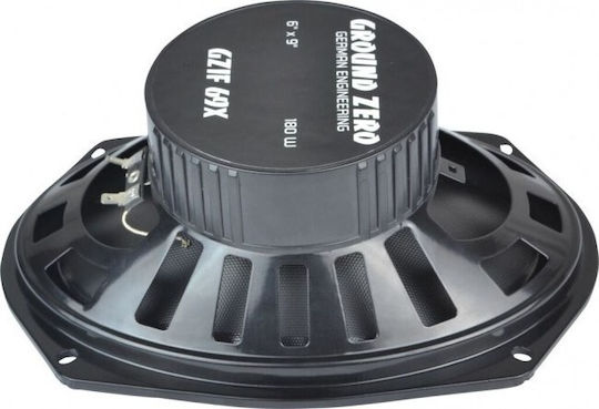 Ground Zero Set Boxe Auto 6x9" cu 120W RMS (2.5 căi)