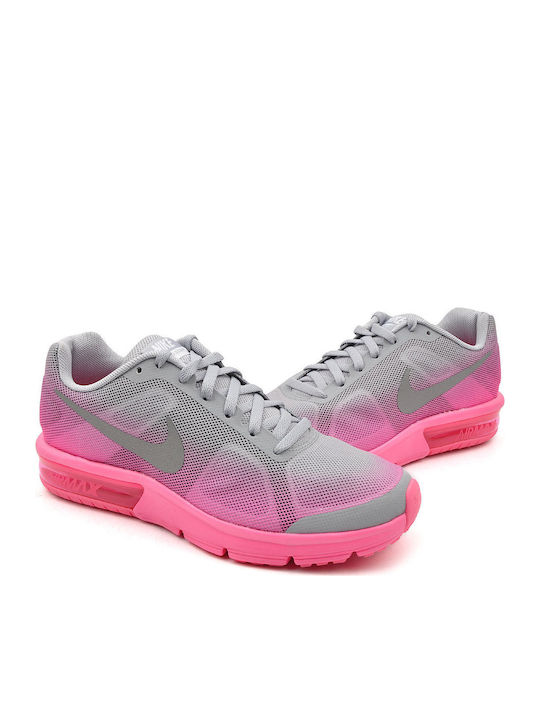Air Max Sequent GS Αθλητικά Παιδικά Παπούτσια Running με Κορδόνια Ροζ