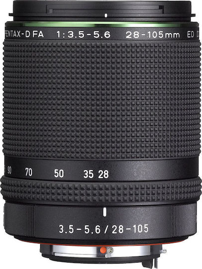 Pentax Full Frame Φωτογραφικός Φακός FA 28-105mm f/3.5-5.6 ED DC WR Standard Zoom / Tele Zoom για Pentax K Mount Μαύρος