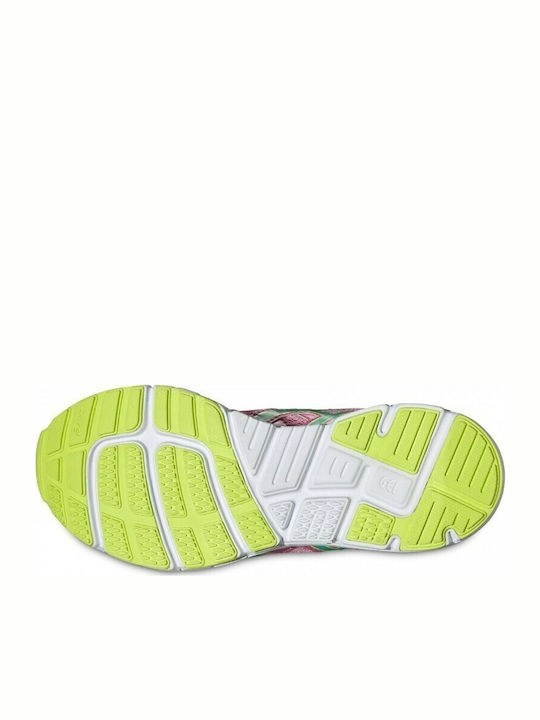 Gel-Zaraca 4 GS Kinder Sportschuhe Laufen mit Schnürsenkeln Rosa
