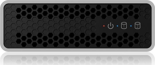 Icy Box Θήκη για 2 Σκληρούς Δίσκους 2.5" SATA III με σύνδεση USB 3.0