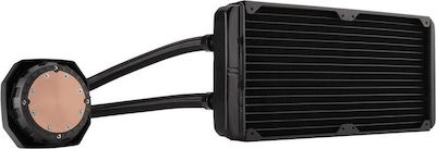 Corsair Hydro Series H115i Υδρόψυξη Επεξεργαστή Διπλού Ανεμιστήρα για Socket 115x