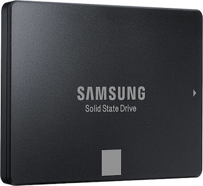 Samsung 750 Evo SSD 250GB τύπου 2.5'' με σύνδεση SATA III MZ-750250BW
