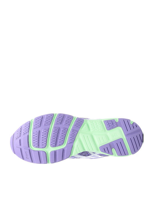 Gel Zaraca 4 GS Kinder Sportschuhe Laufen mit Schnürsenkeln Lila