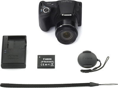 Canon Powershot SX420 IS Compact Φωτογραφική Μηχανή 20MP Οπτικού Ζουμ 42x με Οθόνη 3" και Ανάλυση Video 1280 x 720 pixels Μαύρη