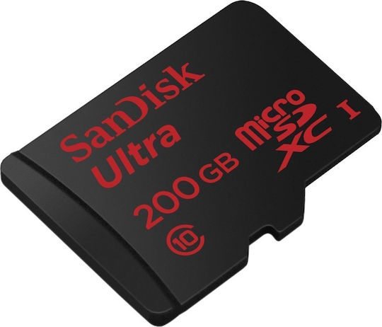 Sandisk Ultra MicroSDXC 200GB Клас 10 UHS-I 90MB/s С Адаптер