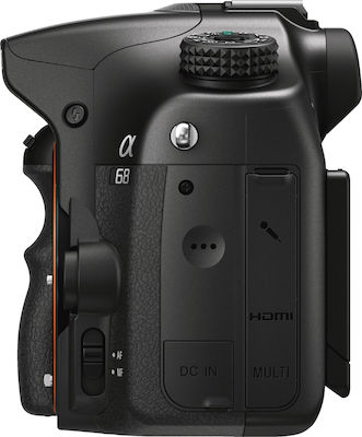 Sony DSLR Φωτογραφική Μηχανή SLT α68 Crop Frame Black