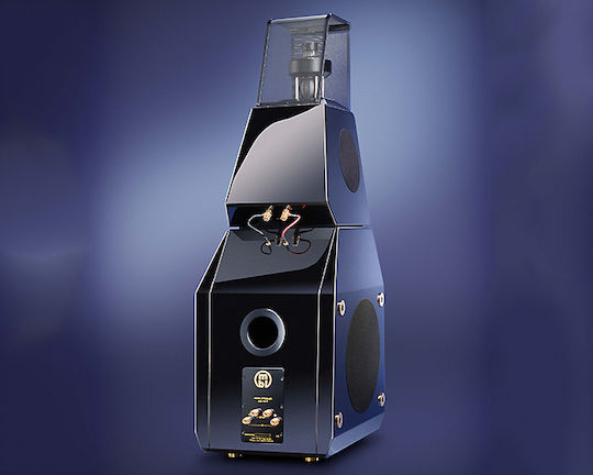 MBL Radialstrahler mbl 111 F Paar Hi-Fi Lautsprecher Boden Schwarz / Gold / Weiß