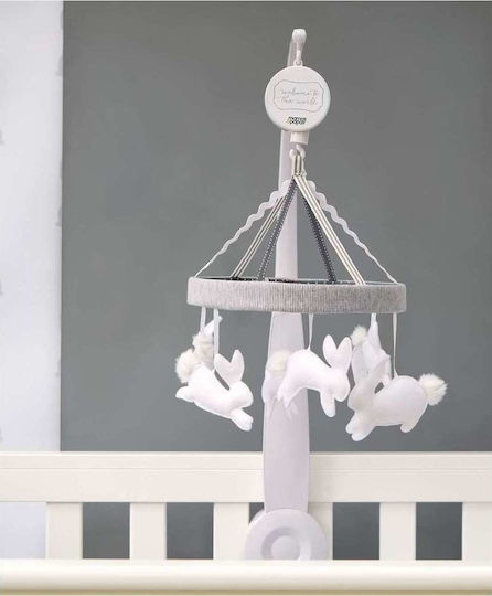 Mamas & Papas Mobile für Kinderbett mit Musik Welcome To The World für 0++ Monate