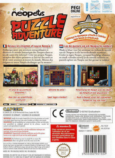 Neopets Puzzle Adventure Wii