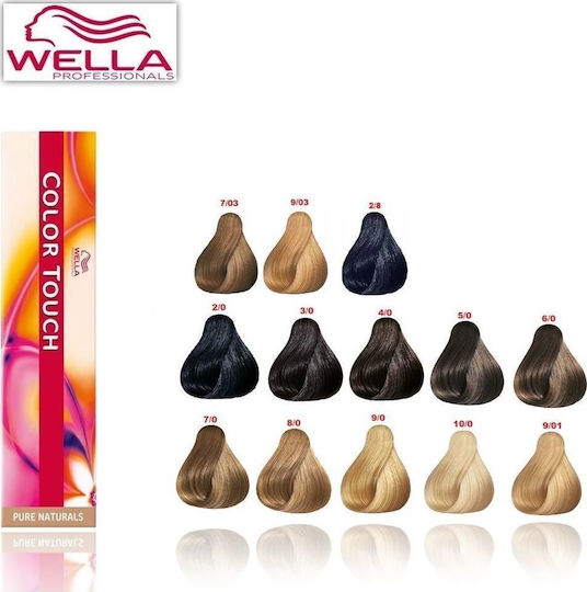 Wella Color Touch Pure Naturals Προσωρινή Βαφή Μαλλιών Χωρίς Αμμωνία 10/0 60ml