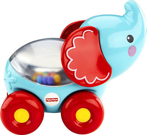 Fisher Price Entlang schieben Poppity Pop Elephant mit Sounds für 6++ Monate