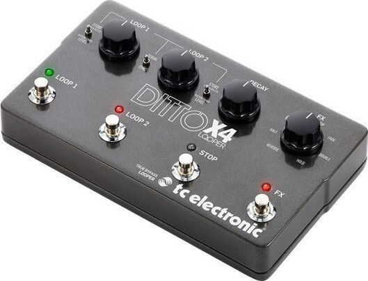 TC Electronic Ditto X4 Multi-effects Effect Electric Guitar and Electric Bass