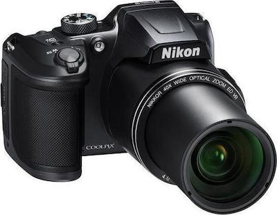 Nikon Coolpix B500 Compact Φωτογραφική Μηχανή 16MP Οπτικού Ζουμ 40x με Οθόνη 3" και Ανάλυση Video Full HD (1080p) Μαύρη