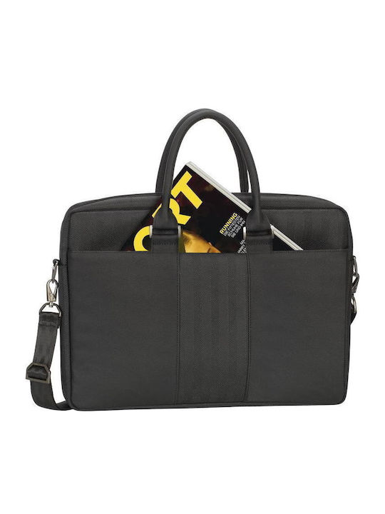 Rivacase 8135 Tasche Schulter / Handheld für Laptop 15.6" in Schwarz Farbe