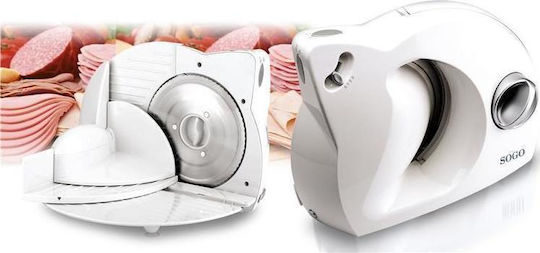 Sogo Fiamb 926 Tăieturi reci Slicer 150W Alb