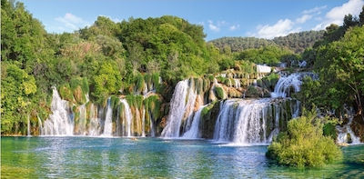 Krka Waterfalls Croatia Puzzle 2D 4000 Bucăți