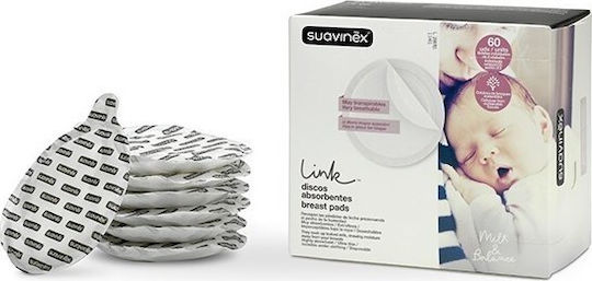 Suavinex Breastfeeding Accessories Breast Pads 60 Pieces