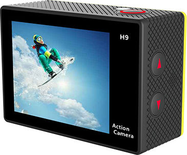 Eken H9 Екшън камера 4K Ultra HD Подводна (с калъф) с WiFi с дисплей 2"