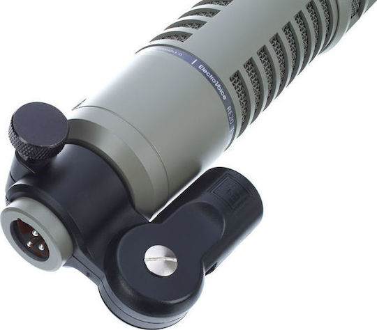 Electro-Voice RE-20 Δυναμικό Μικρόφωνο XLR Shock Mounted για Φωνητικά σε Ασημί Χρώμα