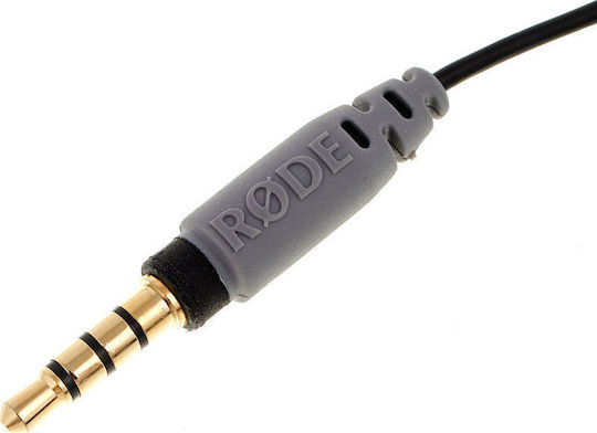 Rode Smart Lav+ Πυκνωτικό Μικρόφωνο Πέτου, Clip On για Κινητό