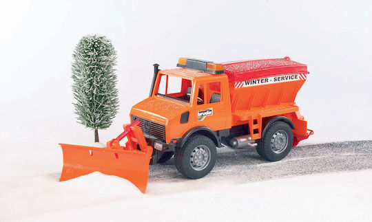 Bruder Εκχιονιστικό Unimog Αυτοκινητάκι 1:16 για 3+ Ετών