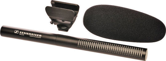 Sennheiser MKE 600 Condenser (Small Diaphragm) Microphone Shock Mounted for Camera