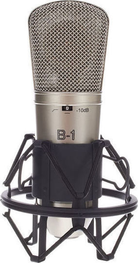 Behringer B-1 Πυκνωτικό Μικρόφωνο XLR Shock Mounted για Φωνητικά σε Χρυσό Χρώμα