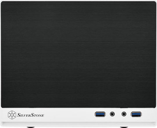 Silverstone Sugo SG13WB Cube Κουτί Υπολογιστή Λευκό