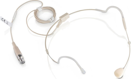 LD Systems WS 100 MH 3 Condensator (Diafragmă Mică) Microfon de tip casca pentru Vocale în Culoarea Beige