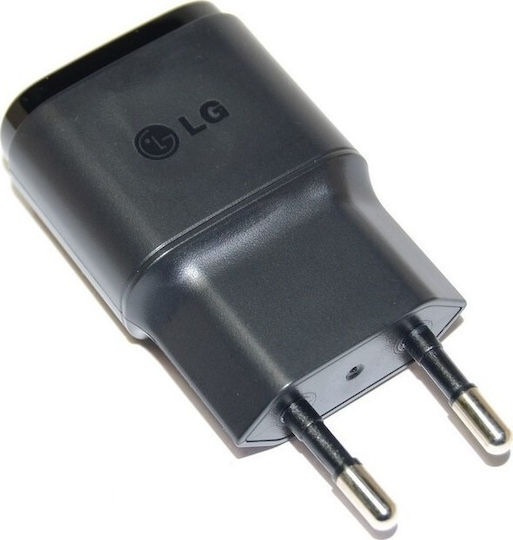 LG Charger Without Cable with USB-A Port Blacks (MCS-02ER)