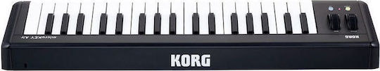 Korg Midi-Tastatur microKEY Air mit 37 Tasten Schwarz