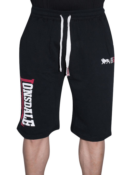 Lonsdale Sidemouth Athletic Men's Shorts Black